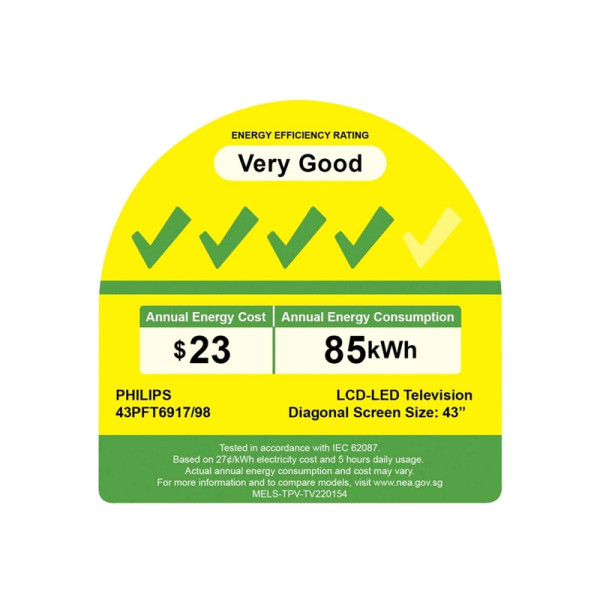 PHILIPS SMART LED TV 43PFT6917/98