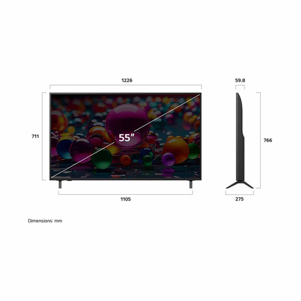 LG 4K UHD TV 55UA8450PSA.ATC