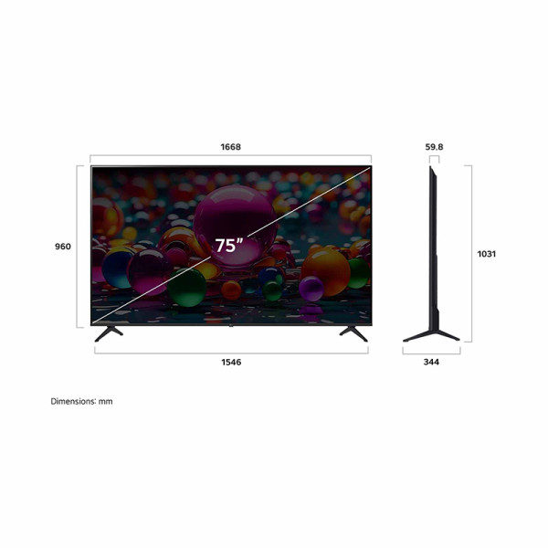 LG 4K CRYSTAL UHD SM 75UA8450PSA.ATCQ