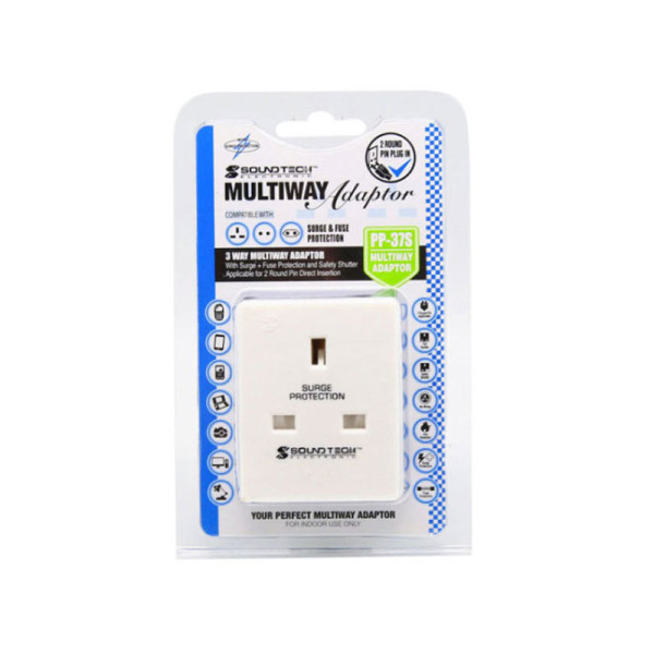 SOUNDTEOH TRAVEL ADAPTOR PP-37S