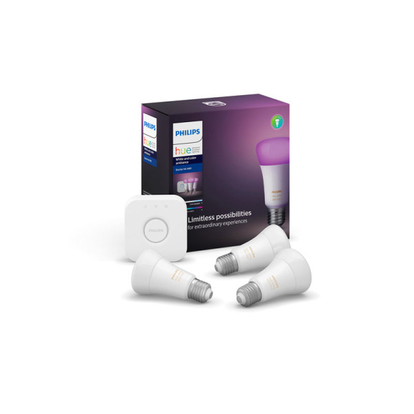 PHILIPS HUE PRODUCTS HUEWCA 3SET 9W A60 E27 3SET-BT