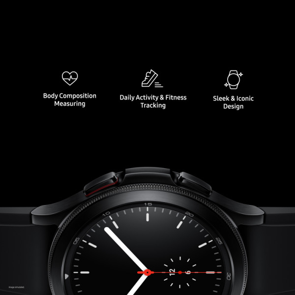 SAMSUNG SMART WATCH SM-R880NZKAASA-42-BT-BLK-GW4