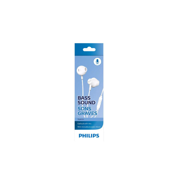 PHILIPS EARPHONES/HEADPHONES/EARBUDS TAUE101WT/00