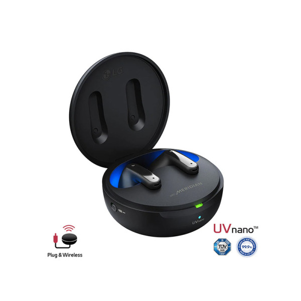 LG EARPHONES/HEADPHONES/EARBUDS TONE-FP9 BLK
