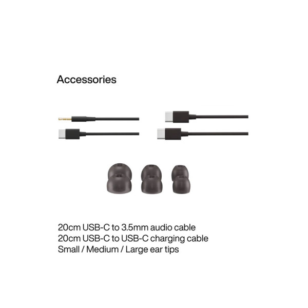 Bowers & Wilkins EARPHONES/HEADPHONES/EARBUDS B&W PI5 S2-STORM GREY 