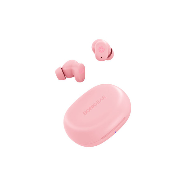 SONICGEAR EARBUDS EARPUMP TWS-16 ANC PINK