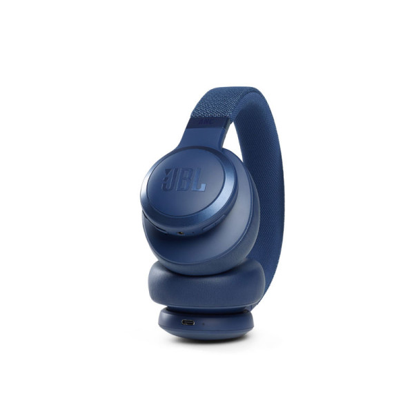 JBL WIRELESS ON-EAR HEADPHONE LIVE 660NC BT HEADPHONE BLUE