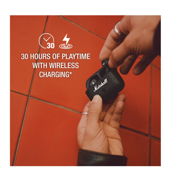 MARSHALL EARPHONES/HEADPHONES/EARBUDS MOTIF II ANC • BLACK