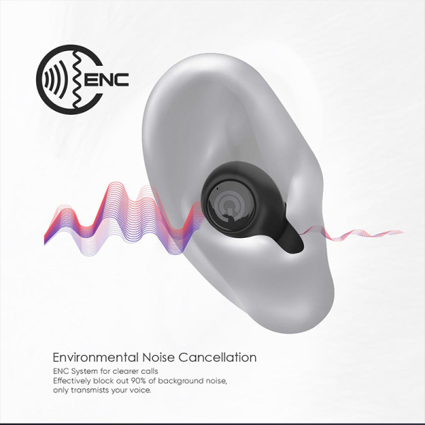 SONICGEAR EARPHONES/HEADPHONES/EARBUDS EARPUMP TWS 2 JEWEL WHITE