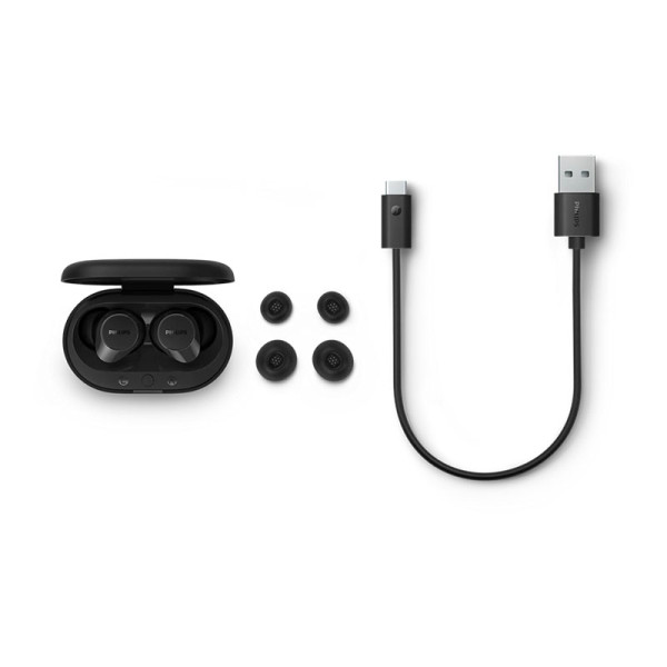 PHILIPS EARPHONES/HEADPHONES/EARBUDS TAT1209BK/97
