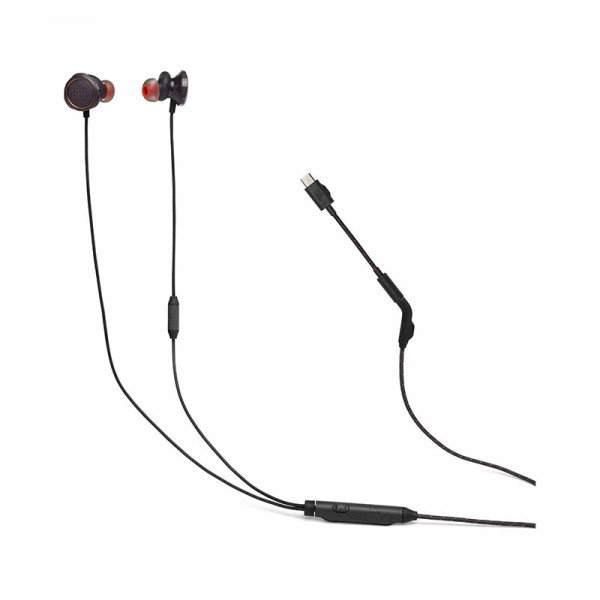 JBL EARPHONES/HEADPHONES/EARBUDS QUANTUM 50C BLACK