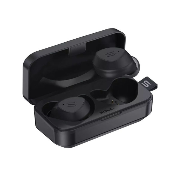 SOUL EARPHONES/HEADPHONES/EARBUDS SL S-FIT PLUS TWS-BLK