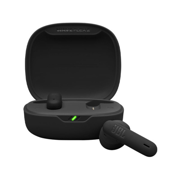 JBL EARPHONES/HEADPHONES/EARBUDS WAVE FLEX 2 BLACK