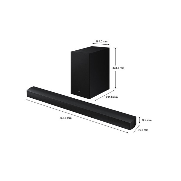SAMSUNG SOUND BAR HW-B650D/XS