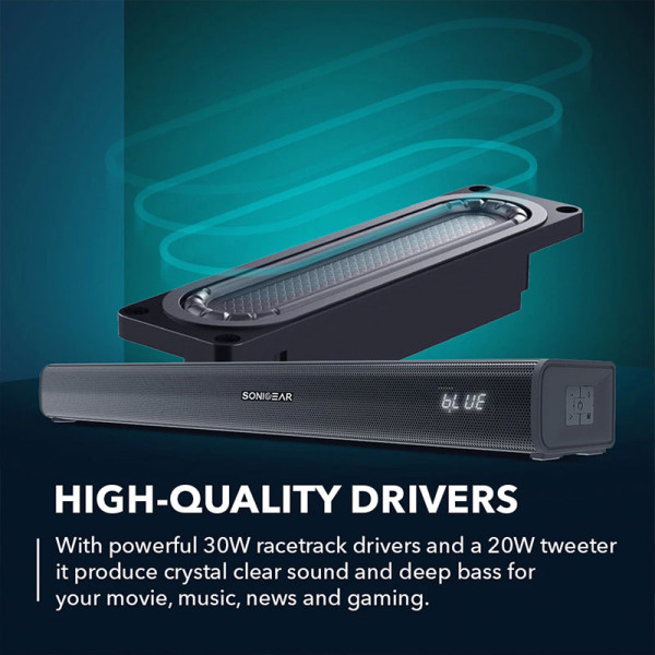 SONICGEAR SOUND BAR SONICBAR HD2000