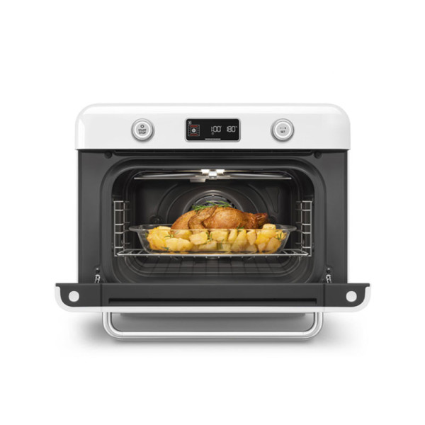 SMEG WATER OVEN COF01WHUK-WHITE