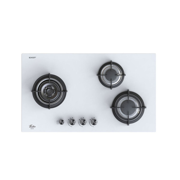 TURBO BUILT-IN HOB T883GV-OW