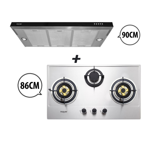 MAYER GAS RANGE PACKAGE MMSS883+MMSI900HS