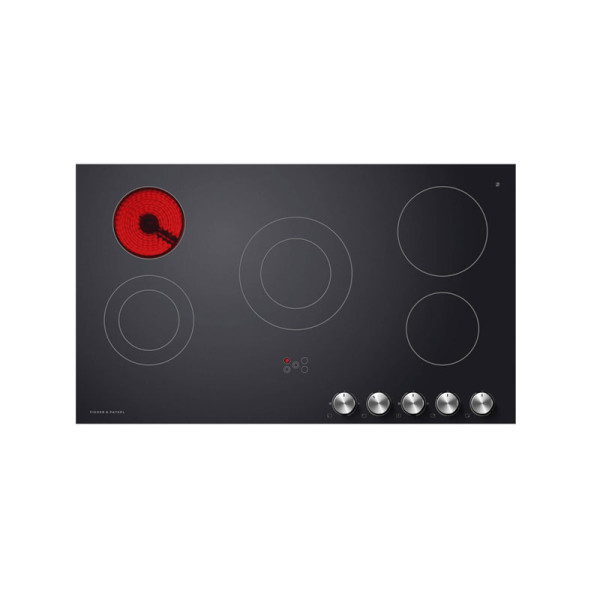 FISHER & PAYKEL 90CM 5 ZONE ELECTRIC COOKTOP CE905CBX2