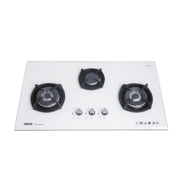 TECNO BUILT-IN HOB (88CM) T3388TGSV-OPTIC WHITE