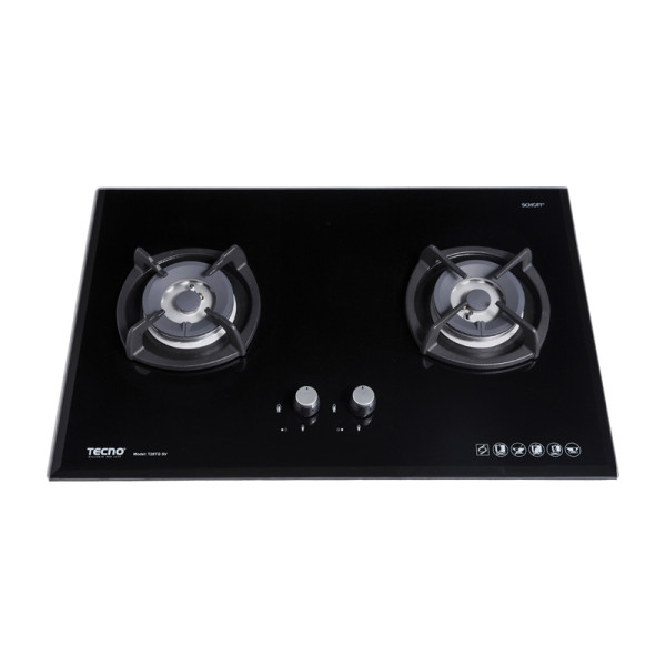 TECNO BUILT-IN HOB (75CM) T28TGSV-BLACK