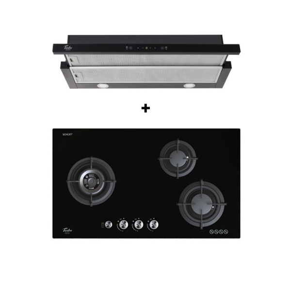 TURBO GAS RANGE PACKAGE T883GV-BK+TL500-90BK