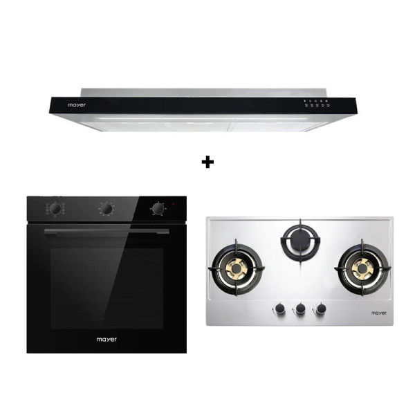 MAYER GAS RANGE PACKAGE MMSS883HI+MMSI900HS+MMDO8R