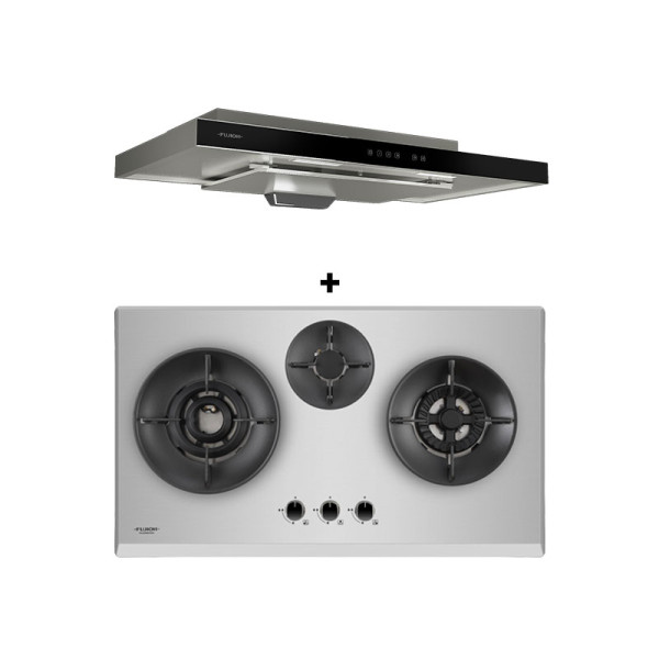 FUJIOH GAS RANGE PACKAGE FH-GS7030SV+FRMS1990R