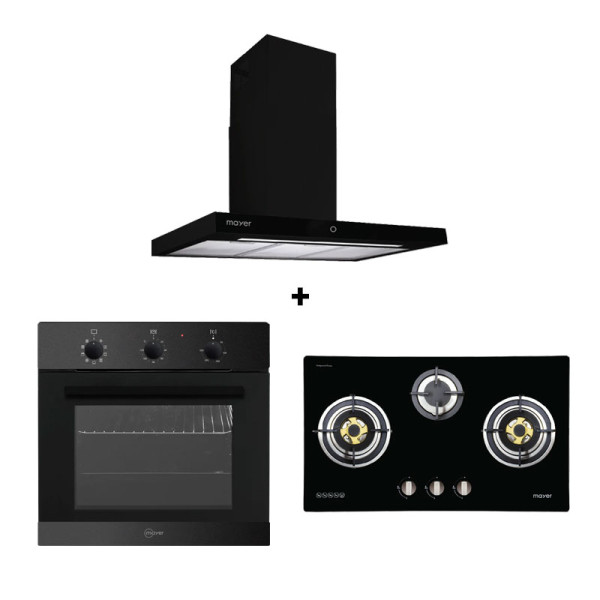 MAYER GAS RANGE PACKAGE MMGH883HI+MMCH407I+MMDO9