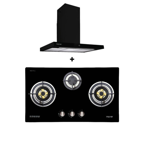 MAYER GAS RANGE PACKAGE MMGH773HI+MMCH407I