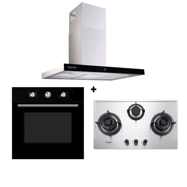 MAYER GAS RANGE PACKAGE MMSS773+MMCH407I+MMDO8