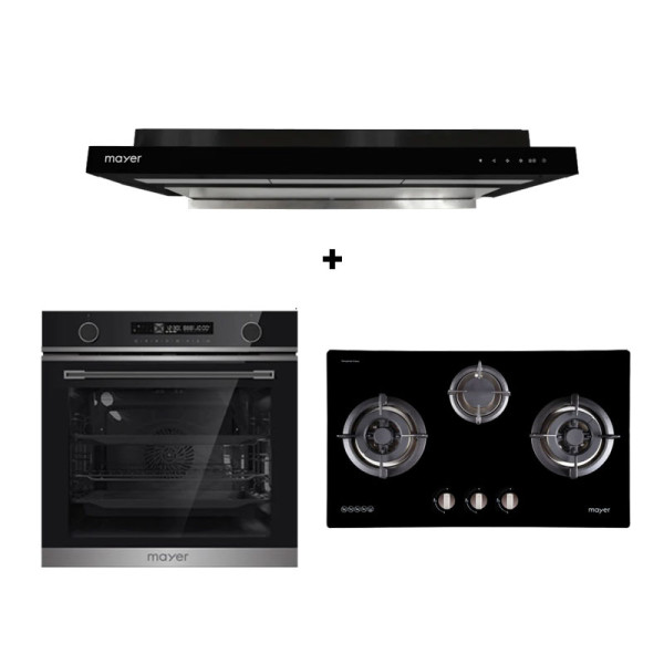 MAYER GAS RANGE PACKAGE MMGH773+MMSI903OT+MMDO13C