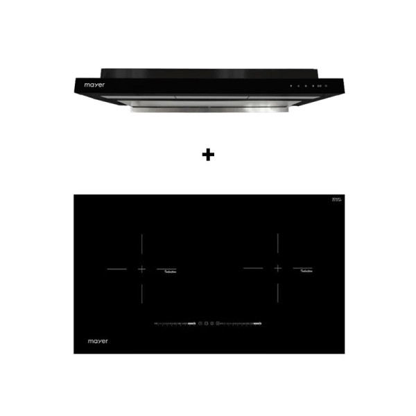 MAYER GAS RANGE PACKAGE MMIH752CS+MMSI903OT(BK/SS)