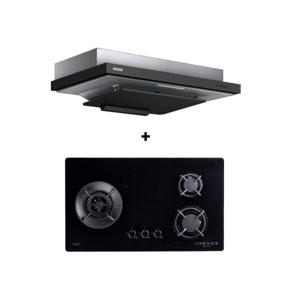 FUJIOH GAS RANGE PACKAGE FHGS5030+FRFS2290(XBKS/XWS/SMR