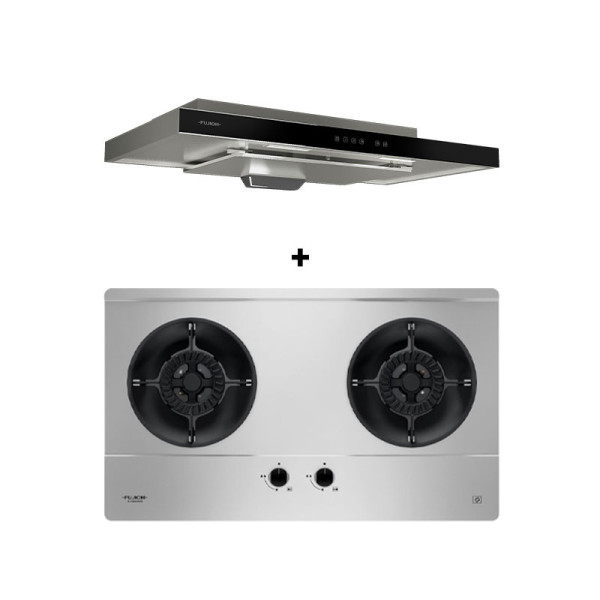 FUJIOH GAS RANGE PACKAGE FH-GS6520SV+FR-MS1990R
