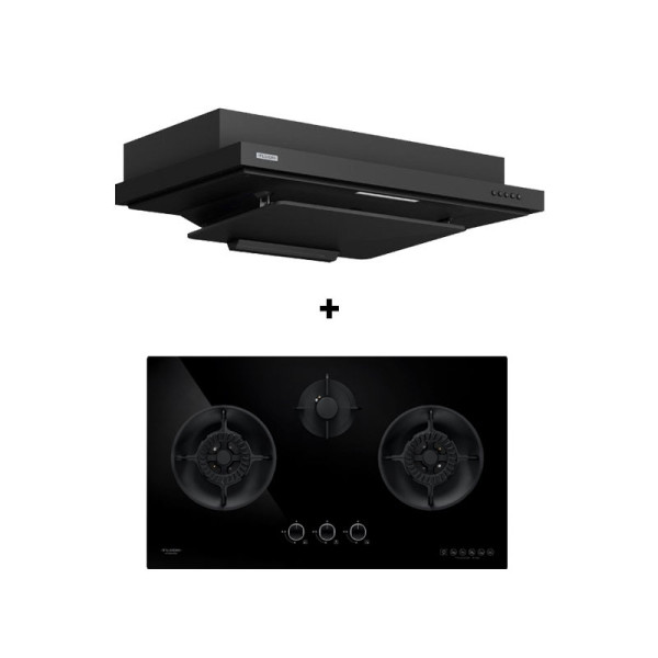 FUJIOH GAS RANGE PACKAGE FHGS6530SV+FRFS2290RP/VP-1TONE