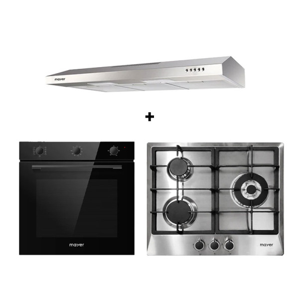 MAYER GAS RANGE PACKAGE MMSS633+MMSL901SM+MMD08R