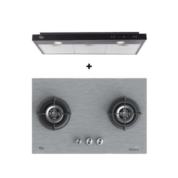 TURBO GAS RANGE PACKAGE T772GV-MS+TSL902TBK-3