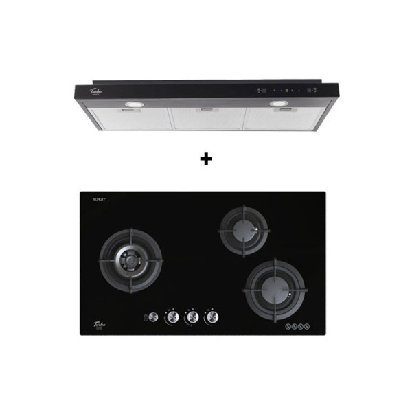 TURBO GAS RANGE PACKAGE T883GV-BK+TSL902TBKS-3