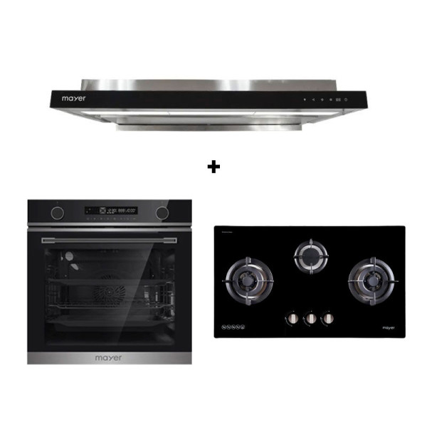 MAYER GAS RANGE PACKAGE MMGH883+MMSI903OT+MMDO13C