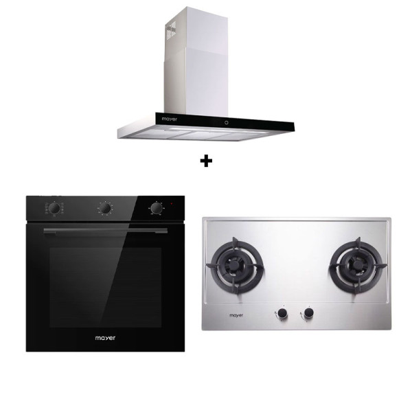 MAYER GAS RANGE PACKAGE MMSS882+MMCH407I+MMDO8R