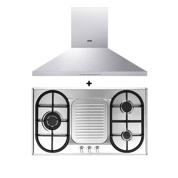 UNO GAS RANGE PACKAGE UP9803+UP5298