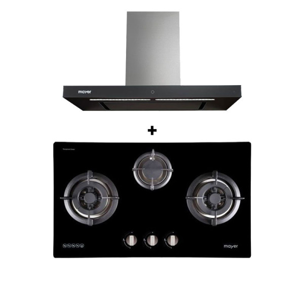 MAYER GAS RANGE PACKAGE MMGH773H+MMBCH900I