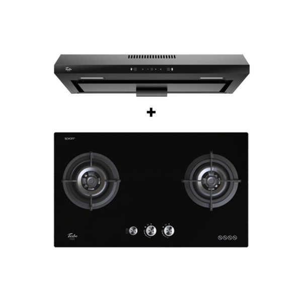 TURBO GAS RANGE PACKAGE T762GV-BK+TA65-802-90BK