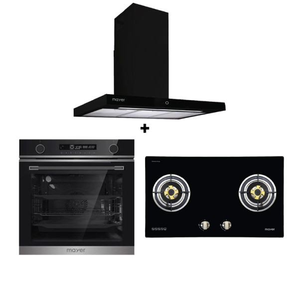 MAYER GAS RANGE PACKAGE MMGH772HI+MMCH407I+MMDO13C