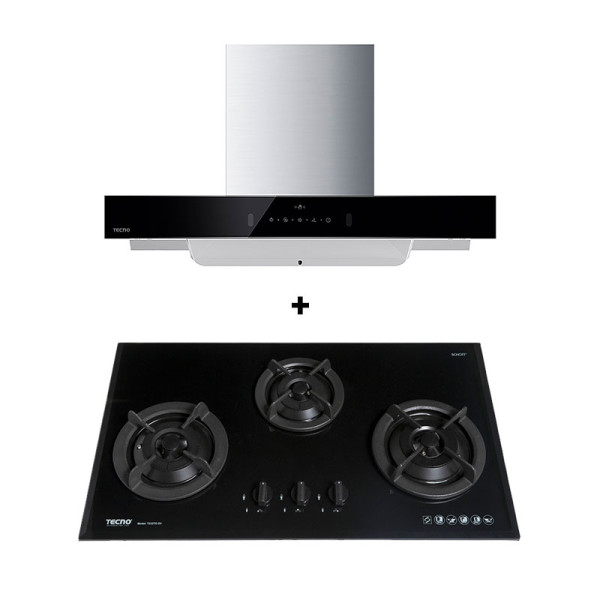 TECNO GAS RANGE PACKAGE KD3088+T333TGSV