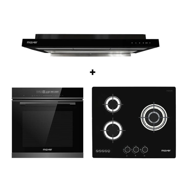 MAYER GAS RANGE PACKAGE MMGH633HI+MMSI903OT+MMDO13CS