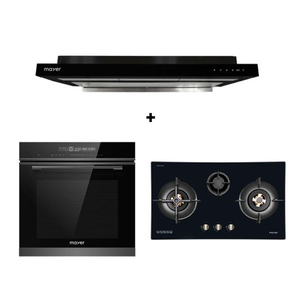 MAYER GAS RANGE PACKAGE MMGH8831HI+MMSI903OT+MMDO13CS