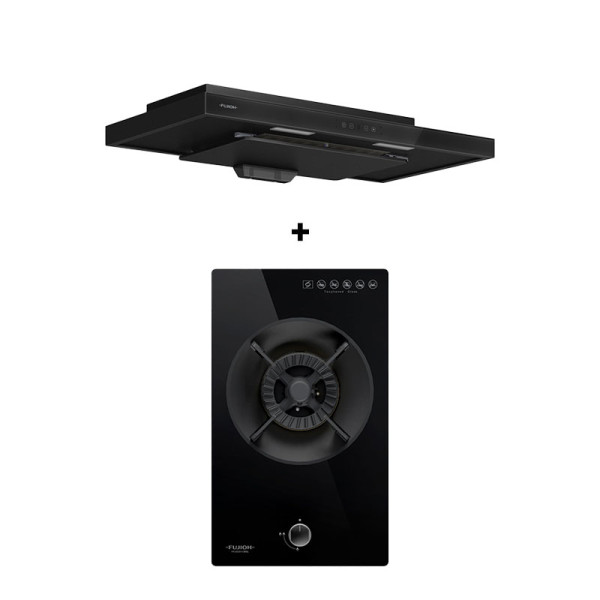 FUJIOH GAS RANGE PACKAGE FH-GS2515SV+FR-MS2390R