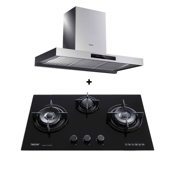 TECNO GAS RANGE PACKAGE KA9980+T733TRSV